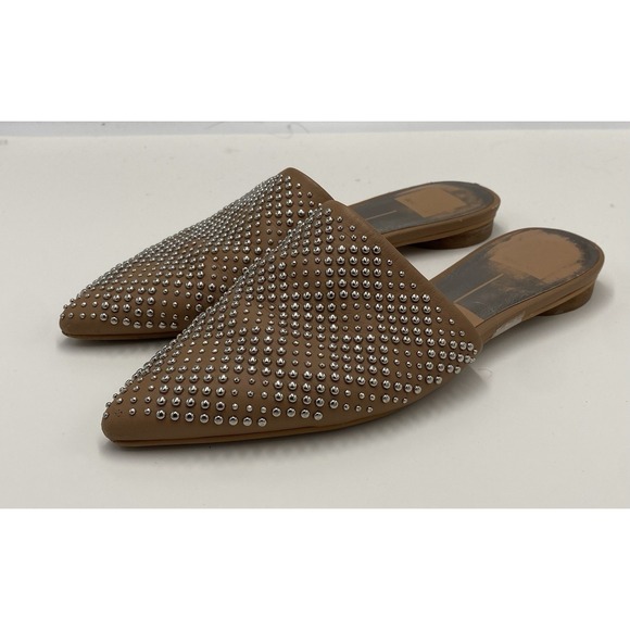 Dolce Vita Women's Elva Slide Mary Jane Flats Tan Size 6 - Picture 2 of 6